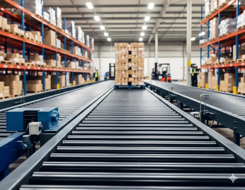 Arrowcon Pallet Chain Conveyor System