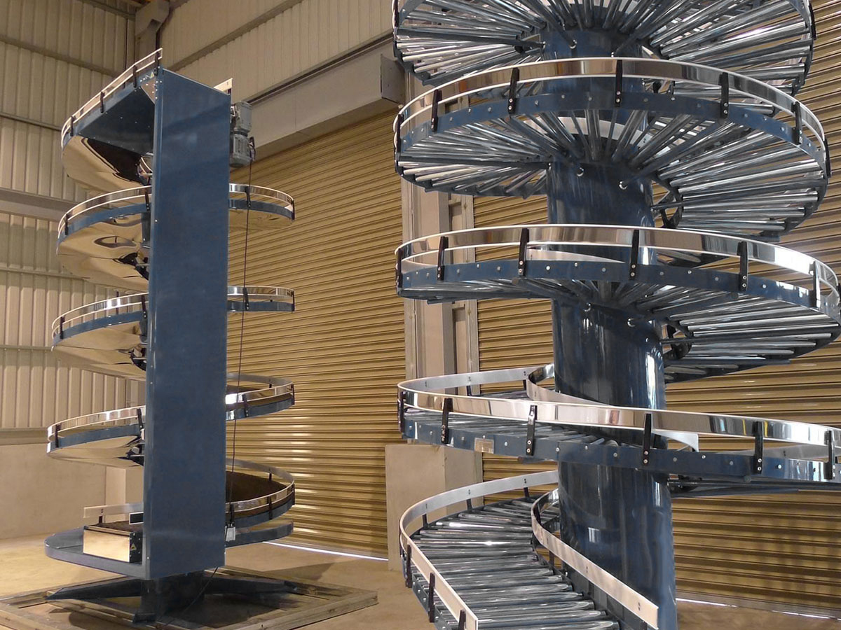 Arrowcon Spiral Gravity Roller Conveyor